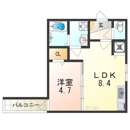 F asecia Altaの物件間取画像